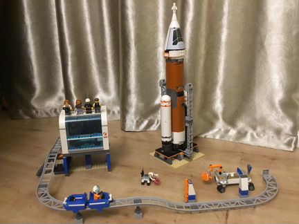 Конструктор lego Космическая ракета б/у