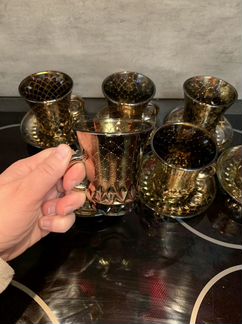 Кофейный сервиз (позолоченный)