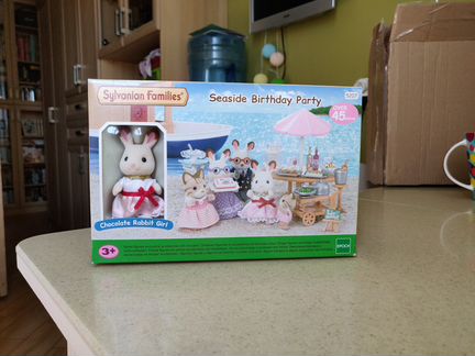Sylvanian Families новые наборы посуда, вечеринка