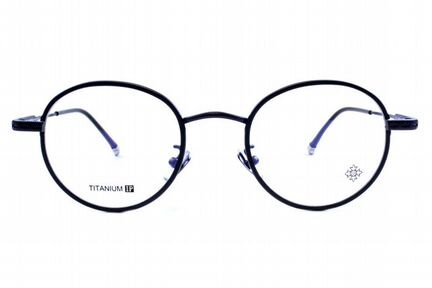 Круглые очки Chrome Hearts Титан