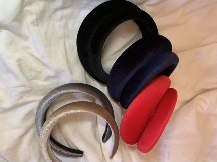 Ободки бархатные