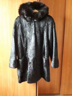 Шуба натуральная (нутрия)