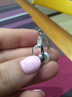 Серьги серебряные