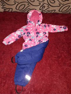 Зимний костюм для девочки 104 см