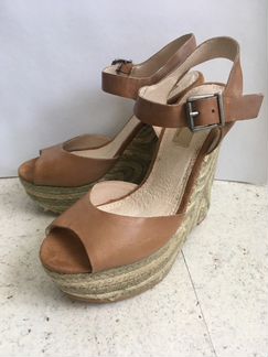 Новые кожаные босоножки р. 36,5