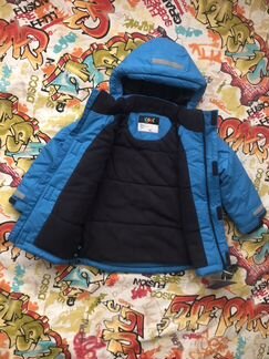 Куртка futurino голубая новая 104