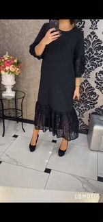 Платье большой размер до 56