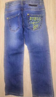 Девочка джинсы guess