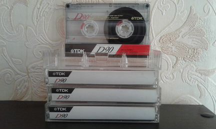 Аудиокассета TDK D90 с записью