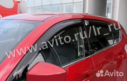 Дефлекторы боковых окон Mazda CX5 2017