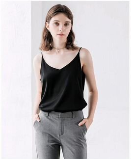 Атласный топ