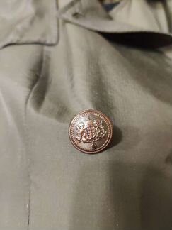 Плащ с баской Zara размер L