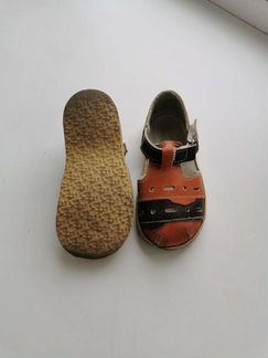 Сандали кожа