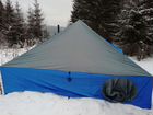 Зимний двухслойный шатёр 4*4 под печку