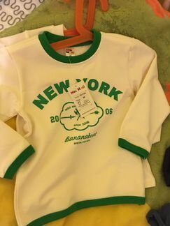 Новый лонгслив mini-maxi размер 98