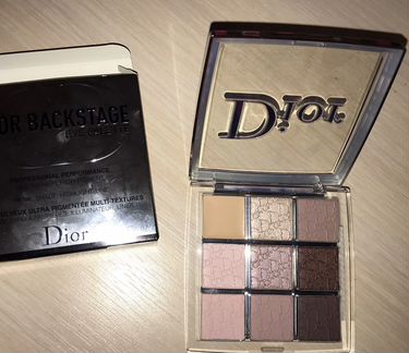 Новая палетка теней Dior Backstage