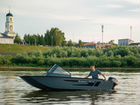 Моторная лодка Swimmer 370XL с консолью и стеклом объявление продам