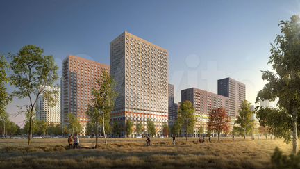 2-к квартира, 59.1 м², 21/25 эт.