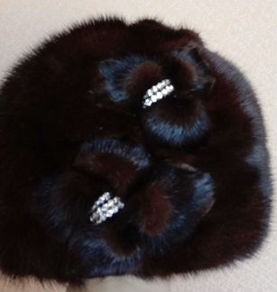 Шапка норковая