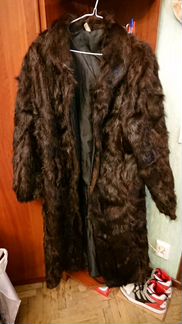Шуба нутрия с дефектами