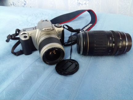 Canon eos300 + обектив 100-300