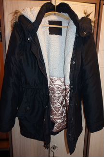 Куртка с капюшоном. Рост 158-164. Осень-зима