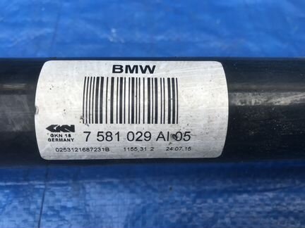 Задний левый привод для бмв 5 series F10