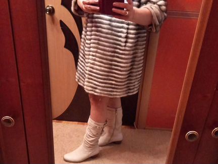 Шуба норковая автоледи 52 размер