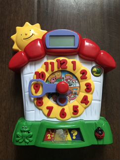 Музыкальная обучающая детская игрушка - часы
