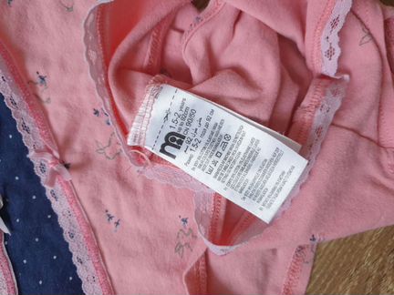 Трусики на девочку mothercare