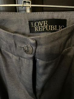 Брюки бананы love republic