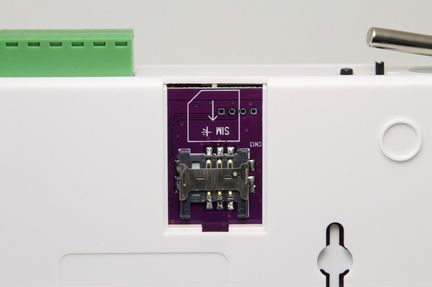 Охранная GSM сигнализация + контроль температуры