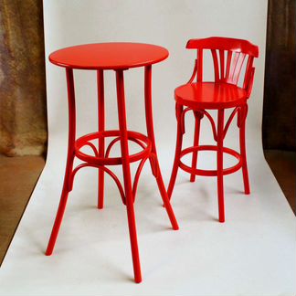 Венские стулья, цветная эмаль