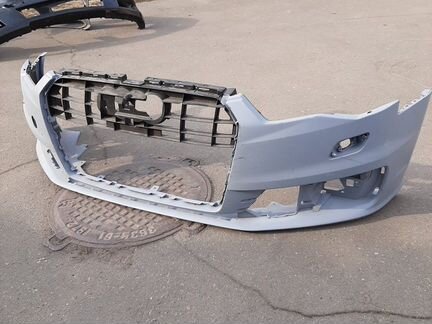 Бампер передний на А6 С 7 Ц4 rest S line