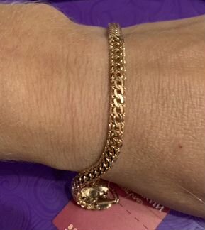 Золотой браслет Питон