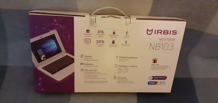 Ноутбук (Netbook) irbis NB 103