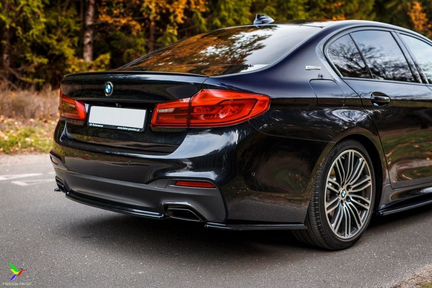 Накладки заднего бампера BMW 5 G30 G31 M-Pack