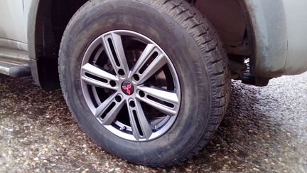Новые диски R17 на Mitsubishi Pajero Sport/L200