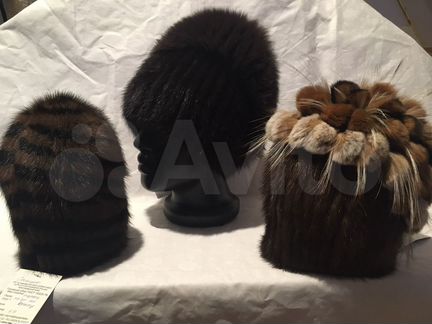 Шапка норковая