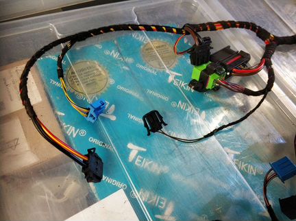 Проводка отопителя VW Туарег Порш Каен Ауди Q7