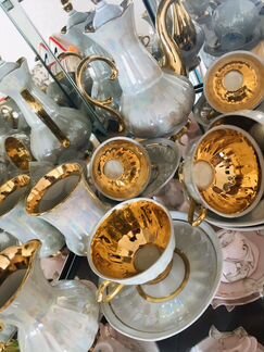 Сервиз кофейный Городница Вербилки 17 предметов