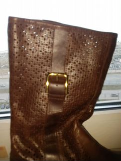 Продам новые сапоги кожанные осенние Испания