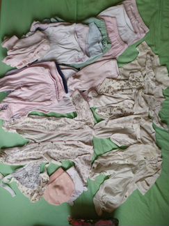 Одежда на 0-6мес более 70ти вещей