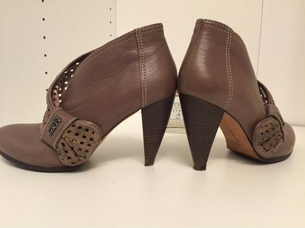 Ботильоны miss sixty из кожи и замши