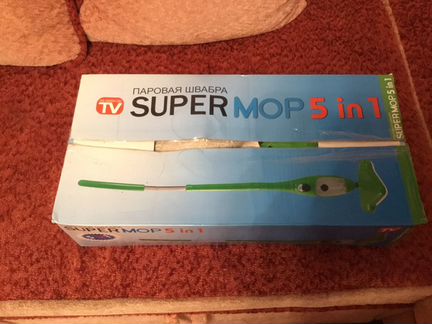 Паровая швабра super mop 5 в 1
