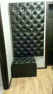 Пуфики, вешалки