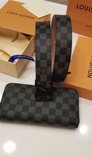 Louis Vuitton клатч + ремень