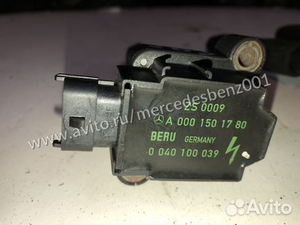 A0001501780 Mercedes катушка зажигания