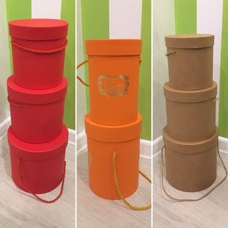 Шляпные коробки/подарочные коробки