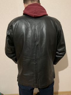 Куртка-пиджак кожаная